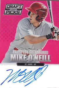 2013 Panini Prizm Draft Red Mike O'Neill St Louis Cardinals Autograph Auto Card - Picture 1 of 1