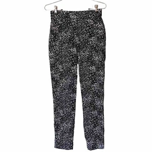 Worthington Womens Petite Pants 6 Modern Fit Stretch Pull On Pockets B&W Small - Picture 1 of 9