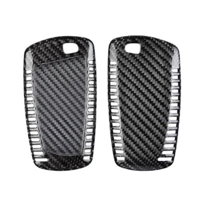 Carbon Fiber Car Key Fob Case Cover For BMW 1 3 5 6 7 X2 X3 X4 X5 F10 F30 M5 F15 - Image 1 of 4