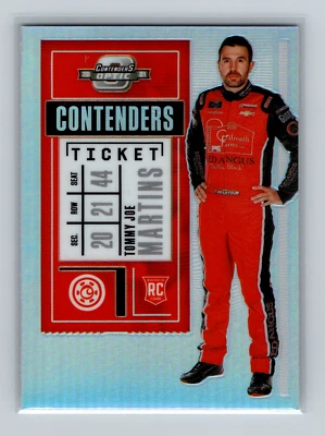 2021 Chronicles Contenders Optic - TOMMY JOE MARTINS - Silver - Rookie RC #14 - Image 1 of 2
