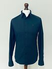Replay Blue Jeans Mens Shirt Navy Long Sleeves Size L Large Gorgeous