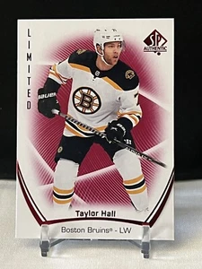 2021-22 SP Authentic Limited Red #29 Taylor Hall Boston Bruins - Picture 1 of 2