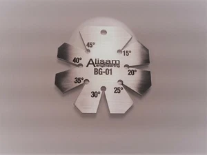 Medidor biselado cincel / medidor - acero inoxidable 14 g pesado - Imagen 1 de 1