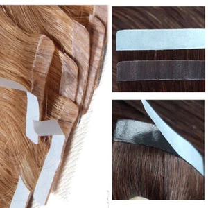 100 Stück Klebestreifen Klebeband Tapes Für Tape in Extensions Haarverlängerung - Bild 1 von 12
