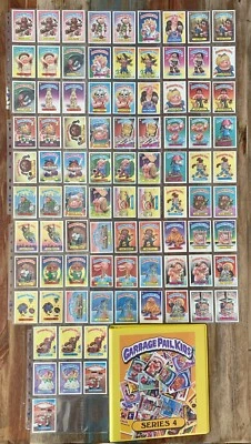 1986 GARBAGE PAIL KIDS OS4 ORIGINAL SERIES 4 COMPLETE 88 CARD VARIATIONS SET 📈 - Image 1 of 4