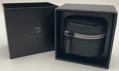 Camorama Double Polyester Compact Case w/ Carabiner & Microfiber Liner SP-SC01 - Image 1 of 4