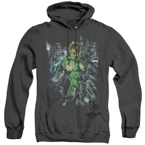 GREEN LANTERN SURROUNDED Licensed Hooded Sweatshirt Heather Hoodie SM-3XL - Picture 1 of 2