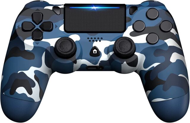 Sony DualShock PS4, V2 blue camouflage super-Fast controller