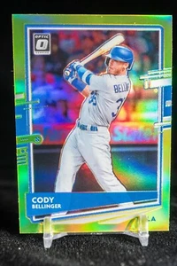 CODY BELLINGER 2020 Donruss OPTIC #112 [GREEN HOLO PRIZM]--DODGERS/CUBS - Picture 1 of 1