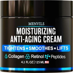 Mens Face Moisturizer Cream - anti Aging & Wrinkle for Men - Face Moisturizer fo - Picture 1 of 6