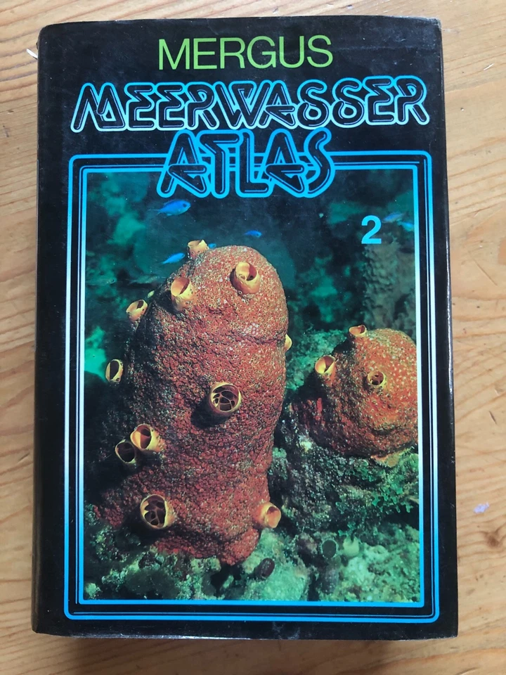 Buch Meerwasser Atlas Band 2 Wirbellose Tiere Mergus - Bild 1 von 1