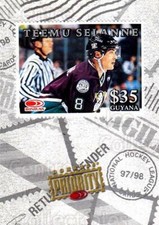 1997-98 Donruss Priority Stamps #14 Teemu Selanne