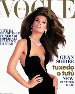 VOGUE Italia magazine December 1991 Dicembre SHANA ZADRICK Naomi Campbell 496 12 - Photo 1 sur 2