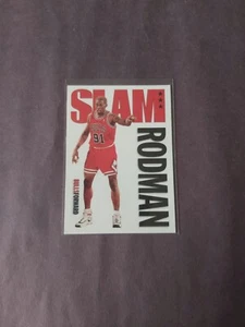 96-97 Nba Hoops Dennis Rodman Slam #326 Bulls - Picture 1 of 2