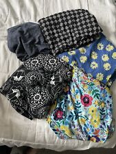 LOT Of 5 Various LuLaRoe Skirts Knee Length To Maxi Length All In Good Condition