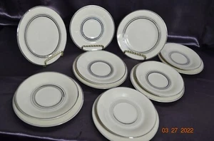 RARE Lot of 13 Pc. OLD IVORY NIMBUS PLATINUM by Syracuse O.P.C.O. Replacements - Picture 1 of 5