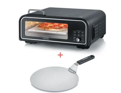 Pizzaofen SERICO - Bundle inkl. Pizzaschieber | mit Herstellergarantie bis 2026 - Bild 1 von 4