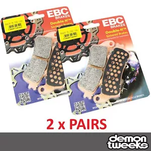 EBC HH Brake Pad Set (Front - 2 x Pair) - Motorcycle Double-H Sintered (FA226HH) - Picture 1 of 3