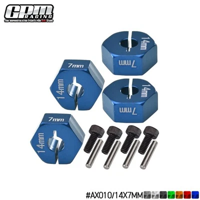 GPM Alu Hex Adapter 14x7mm For Optional 14mm Hex Wheel Only For EXO Terra Buggy - Image 1 of 4