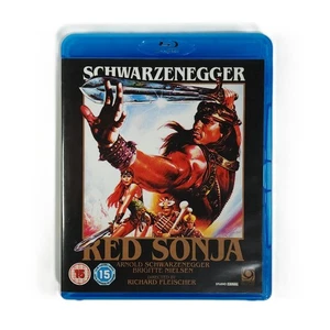 Red Sonja (1985) Blu-ray Region B UK Import – USA Playable PS5 – Schwarzenegger - Imagen 1 de 7
