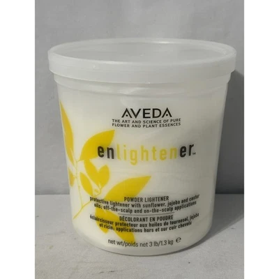 AVEDA Powder Lightener ENLIGHTENER 1.3 Kg 3lb Protect Blonde Bleach, New! - Image 1 of 3
