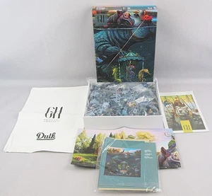 Grateful House Jigsaw Puzzle 1000 Pc Carousel By Dulk Ltd Edition Damaged Box - Picture 1 of 11