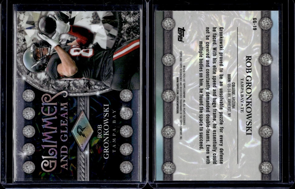 2024 Topps Resurgence Glimmers and Gleam Rob Gronkowski - Image 1 of 1