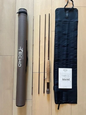 Echo Carbon XL 7'6" #3 Line Fly Rod Lightweight Graphite Construction - Image 1 of 4