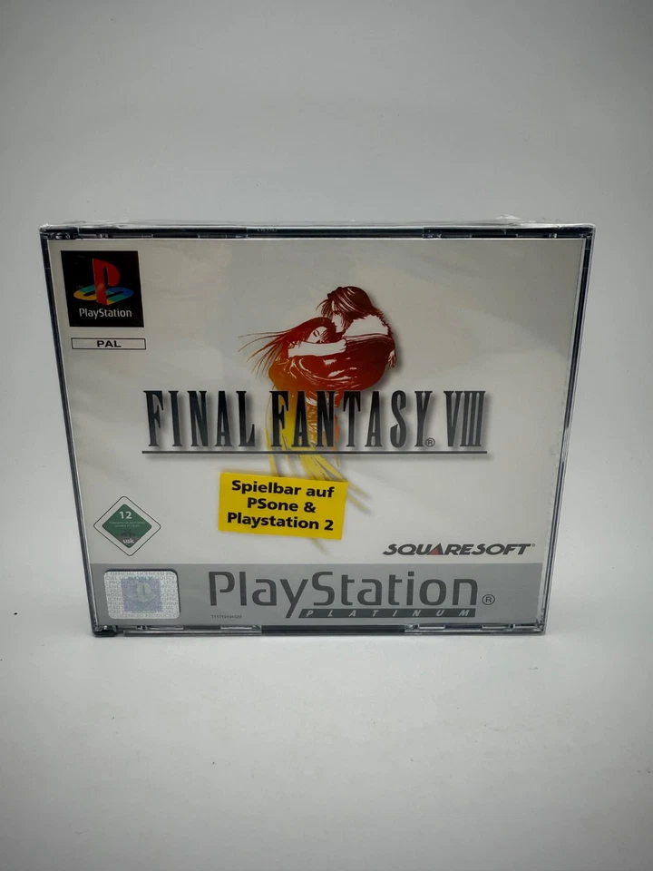 Final Fantasy VIII 8 - Platinum **PS1 Playstation 1 NEU Sealed - Bild 1 von 4