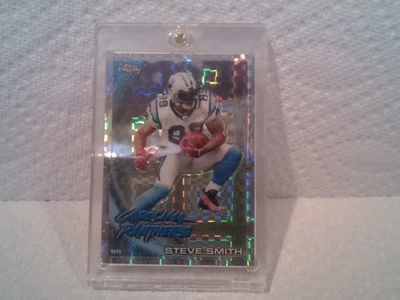 2010 Topps Chrome - Steve Smith #C57 X-Fractor - Image 1 of 2