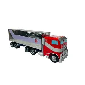 Transformers Rise of the Beasts Optimus Prime Truck secchio per popcorn AMC - Foto 1 di 9