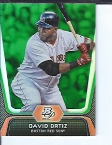 David Ortiz 2012 Bowman verde platino - Imagen 1 de 1