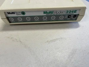 MultiTech Systems Multi Modem 224 MT224AH w/ Power Supply Exc. Condition WoW! - Picture 1 of 7