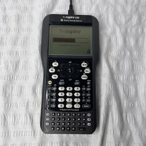 Texas Instruments TI Nspire CAS / CX Calculator Black Tested & Working - Picture 1 of 4