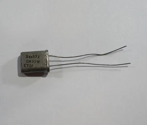HC-18/U - 34,8710 MHz Radio Crystal - Przewody - CTSF - GA32W - Zdjęcie 1 z 2