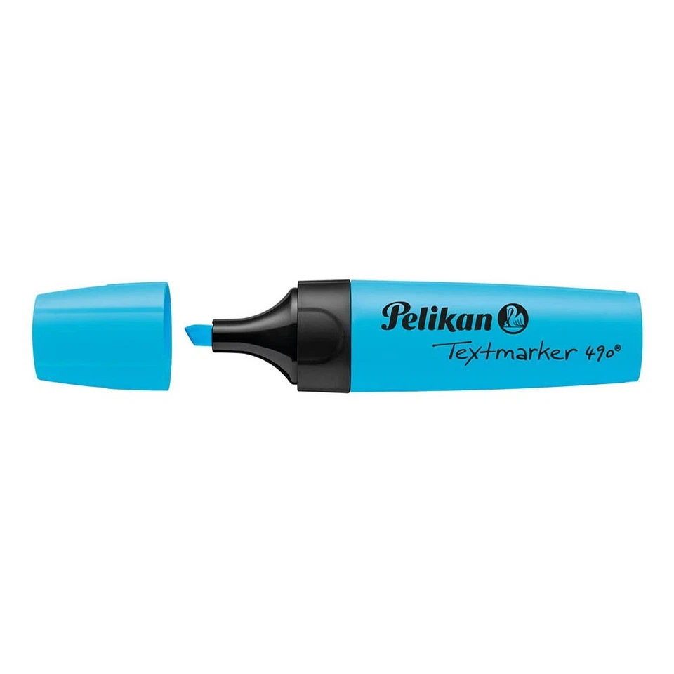 Pelikan Textmarker 490 Leuchtblau (56814133)