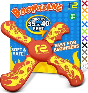 Boomerang for Kids Toys For Ages 8-13 Boys & Girls Fun & Easy To Use - Picture 1 of 6