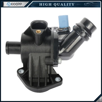 Thermostat Housing for Audi A4 & A4 Quattro 1.8L 2002 2003 2004 2005 2006 New - Image 1 of 4