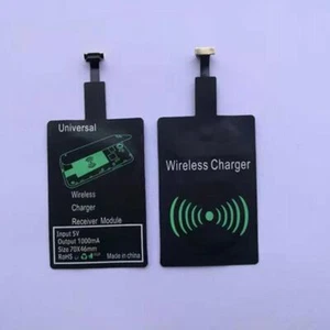 For Android Type C USB Wireless Charger Receiver Adaptor Fast Charging Pad N9M1 - Picture 1 of 18