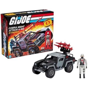3,75" G.I. Joe Retro Colección Vehículo Cobra Night Attack 4x4 Stinger Oficial - Imagen 1 de 6