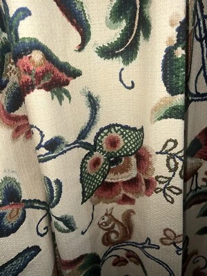 CORTINAS TAP WAVERLY PERSONALIZADAS~ALTAMENTE TEXTURIZADAS~COLORES VIVOS~2 JUEGOS DISPONIBLES Foto 1 de 4