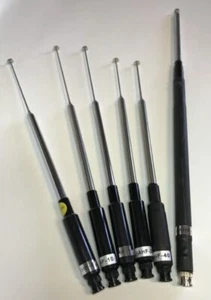COMTRAK KIT 6 ANTENNE TELESCOPICHE 6,10,15,20,40,80 MT. CONN. BNC - Imagen 1 de 1