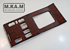 Cubierta panel de control Mercedes Benz W124 Clase E embellecedor raíz revestimiento - Imagen 1 de 4