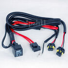 Car HID Xenon Light H8/H9/H11 Bulbs Relay Fuse Cable Wire Wiring Harness 35W/55W