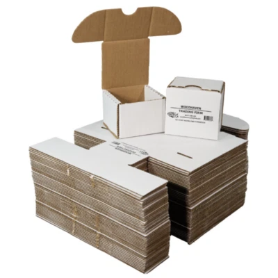 50-Pack • 200-count Trading/Gaming Card Storage Box • Woodhaven Trading Firm - Image 1 of 4
