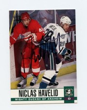 NICLAS HAVELID DUCKS AUTOGRAPH AUTO 03-04 PACIFIC #4 *56409
