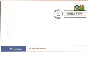 #3881 First Day Ceremony Program 37c Kwanzaa Stamps - Picture 1 of 1