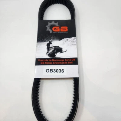 Snowmobile Drive Belt GBDistribution GB3036,  HP3036, 11420342, 114-203-42. - Image 1 of 3