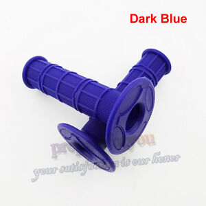 Universal Soft Rubber 22mm 7/8" Hand Grips For MX Pit Dirt Bike Motorcycle