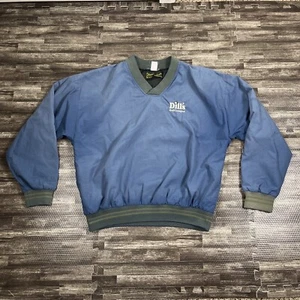 Vintage 90s Dill’s Golf League Pullover Windbreaker Blue XL Casual VTG Unisex - Picture 1 of 12